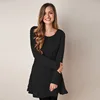 2019 Fasion New Long sleeved 8 color knit sweater dress women dresses