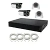 H.265 4CHS POE 3D IP Face Recognition Camera System with Face Comparison