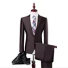 wholesale men`s office uniform pant suit business coat pant suit