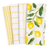 Custom high quality cheap 100% cotton or linen yarn-dyed tea towel home kitchen colorful stripe dish towel plain duster cloth