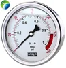 4 inch 100mm 1 MPA/1 50PSI Back connection liquid filled pressure gauge 4 inch stainless steels manometers