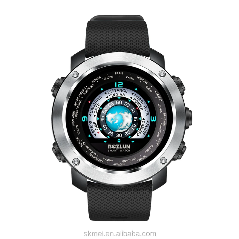 smartwatch with continuous heart rate monitor