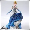 New design Pretty Princess Cinderella Figurine, OEM USA movie figurines as Christmas gift , OEM Resin Cartoon figurine maker