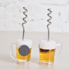 Promotional Creative Red Wine Tinplate Wall Mount Bottle Opener with Magnet