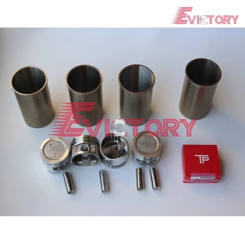 For Nissan Forklift h20 h20-2 H20-II cylinder liner kit Piston + ring cylinder sleeve
For Nissan Forklift h20 h20-2 H20-II cylinder liner kit Piston + ring cylinder sleeve