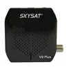 SKYSAT V9 Plus Top Selling Mini HD Receiver with Autoroll PowerVu WiFi 3G CCCam Newcamd GScam Youtube SKYSAT V9 Plus