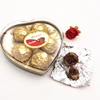 Delicious 5 Pieces Love Heart Shape Box Sweet Chocolate candy