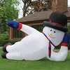 Customized outdoor giant inflatable snowman Christmas decoration supplies for party
