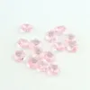 50pcs 14mm Pink Glass Crystal Garlands Snowflake Beads In One Hole Wedding Table Centerpieces And Manzanita Tree Decoration