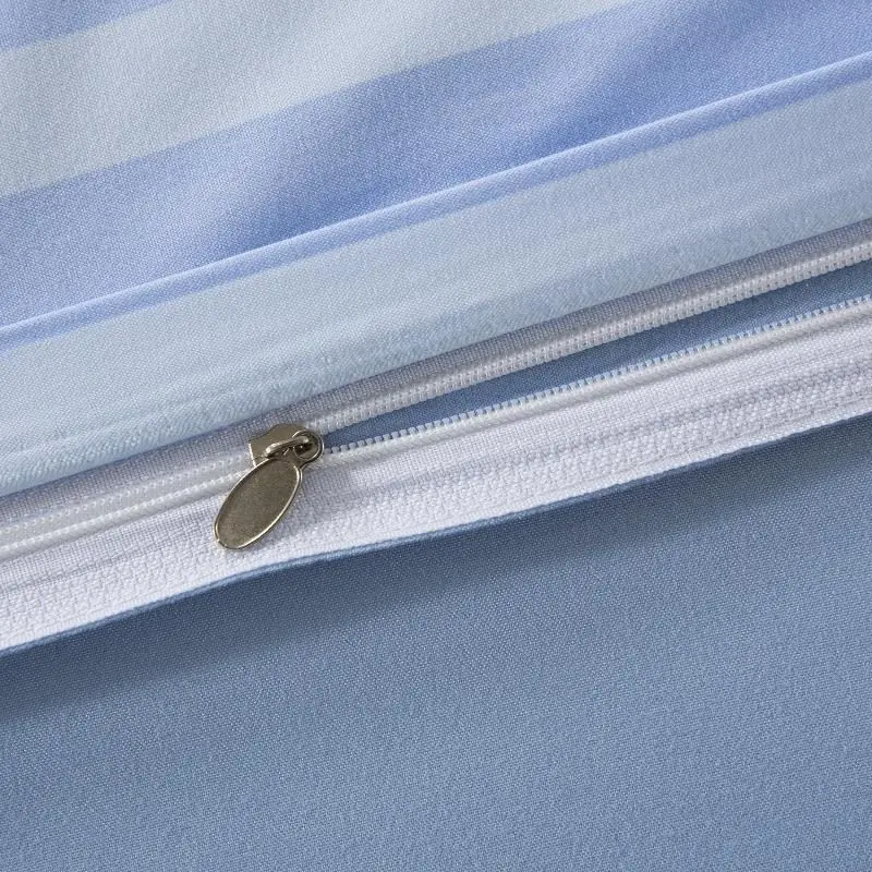 Adult bedding set Brief style stripe duvet cover set bed linen bedclothes 3or 4pcs/set bed cotton set quilt cover bedspread.