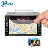 2 Din Car Stereo Vehicle Multimedia Player Car DVD TV Radio Player with GPS/Bluetooth/3G/TV/USB/SD/AUX IN/Mirror-link