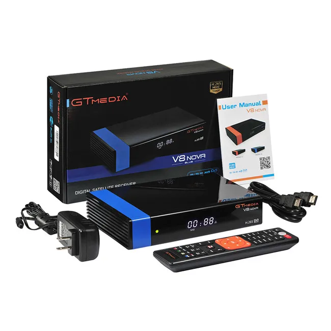 Hot Sell GTMedia V8 Nova Cccam PowerVu Full HD FTA free to air Set Top Box Digital Receiver Support Stakler
Hot Sell GTMedia V8 Nova Cccam PowerVu Full HD FTA free to air Set Top Box Digital Receiver Support Stakler