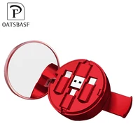 2019 New Makeup Mirror Mini Portable 3 in 1 Retractable Mobile Charger USB Cable For iPhone For Android Type C
2019 New Makeup Mirror Mini Portable 3 in 1 Retractable Mobile Charger USB Cable For iPhone For Android Type C