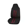 Polyester Fabric High Back Bucket Car Seat Cover Universal Fit Most Car Covers Red Line/Black Style Car Seat Protector