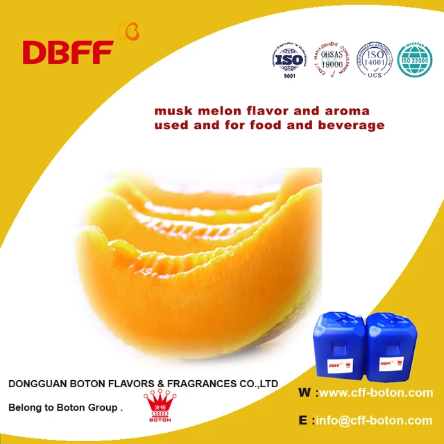 musk melon flavor and aroma used and for food and beverage