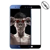 HUYSHE Tempered Glass for Huawei Honor 8 Pro In India/ Honor V9 Full Cover Silk Print Color Glass Screen Protector Film