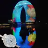 theraton hotel Waterproof led screen outdoor light building light rgb dot for facade