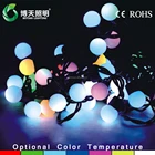 Christmas decoration led ball string light for outdoor