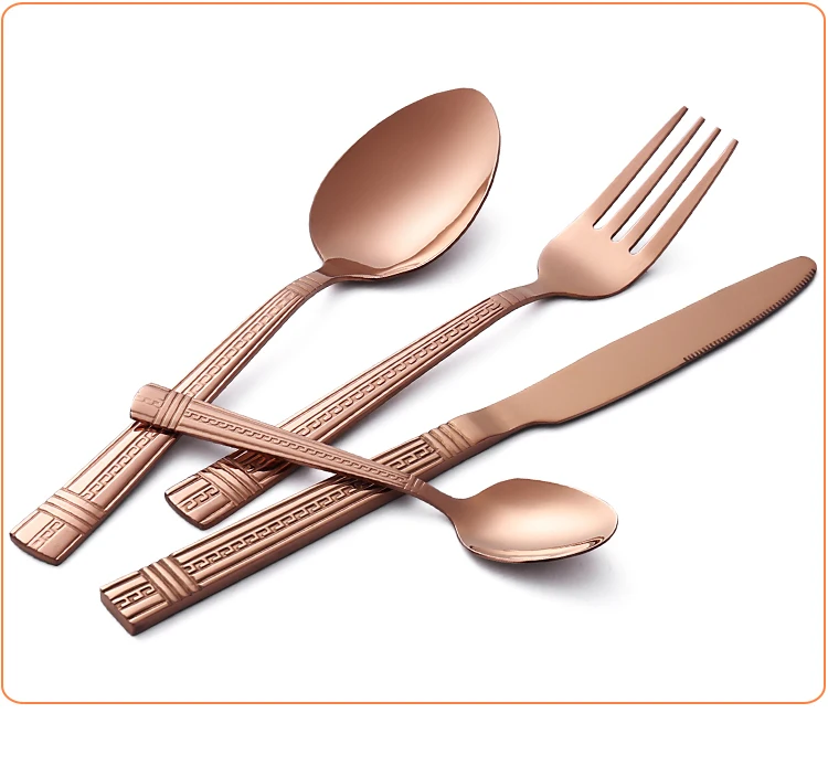 Portable Travel Set Outdoor Spoon Stainless Steel Restaurant Cutlery