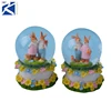 China supplier plastic personalized led light hanging snow globe for decoration