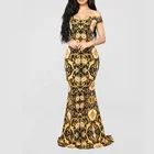 Elegant Evening Dress 2018 Fashionable Women Prom Gowns Stylish Long Mermaid Dresses Women