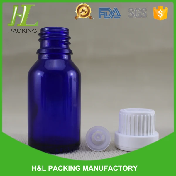 Glass Bottle Manufacturer Dubai For Essential Oil,Cobalt Blue Round