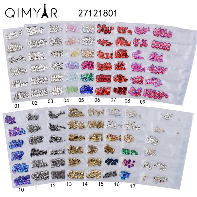 6 Grid/Pack Korea New Design 3D Glass Flat Back Stone Alloy With Gold Rim Decoration
6 Grid/Pack Korea New Design 3D Glass Flat Back Stone Alloy With Gold Rim Decoration
