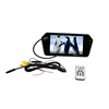 7 inch Manual bluetooth Car Rear View Mirror Monitor MP5 Player