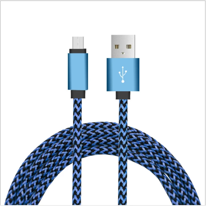 Factory Wholesale High Speed 2 Meter Micro USB Charging Cable, Nylon Braided USB Cable, Black;sliver;gold;red;green;blue
Factory Wholesale High Speed 2 Meter Micro USB Charging Cable, Nylon Braided USB Cable, Black;sliver;gold;red;green;blue