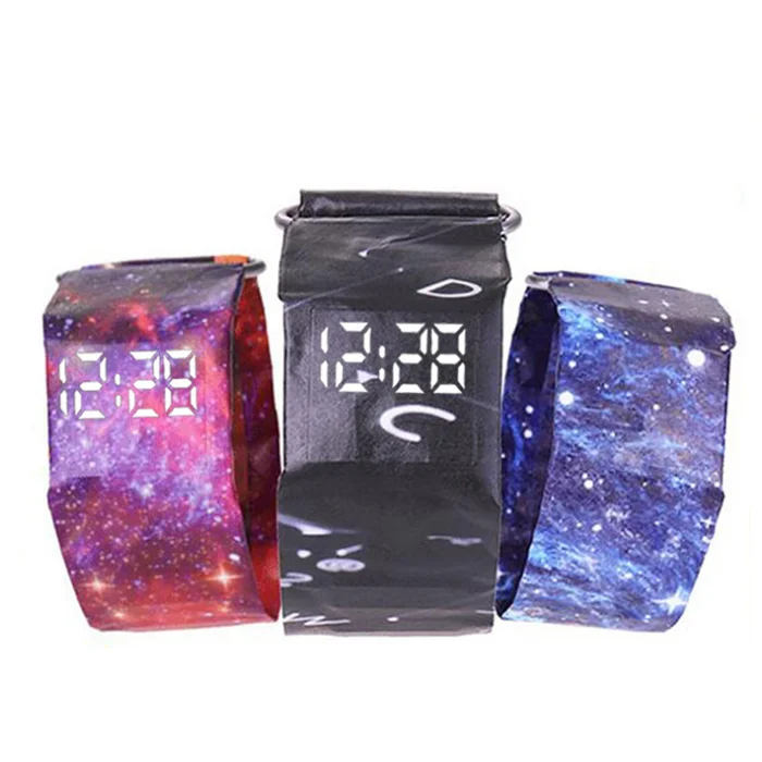 Festival Promotional Toys Christmas Gift Wristband Waterproof Digital Led Paper Watch, Red;green;blue;yellow;brown;black and so on
Festival Promotional Toys Christmas Gift Wristband Waterproof Digital Led Paper Watch, Red;green;blue;yellow;brown;black and so on