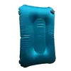 Most welcomed top quality logo printed air pillow outdoor inflatable neck pillow