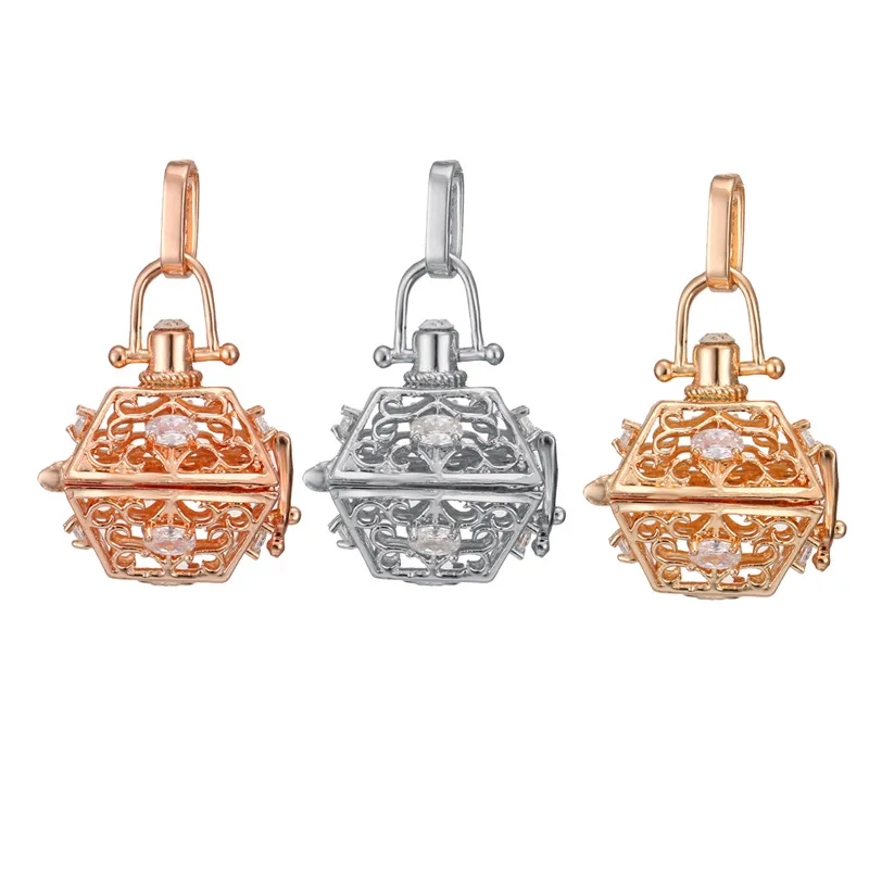 Real Gold Plated Quadrate Shape Aroma Diffuser Pendant Necklace Essential Oil Locket Jewelry, White gold, gold, rose gold
Real Gold Plated Quadrate Shape Aroma Diffuser Pendant Necklace Essential Oil Locket Jewelry, White gold, gold, rose gold