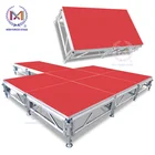 Top quality cheap top grade plexiglass portable dance stage