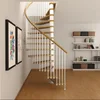 Classy spiral staircase Solid Wood Step round Ladder