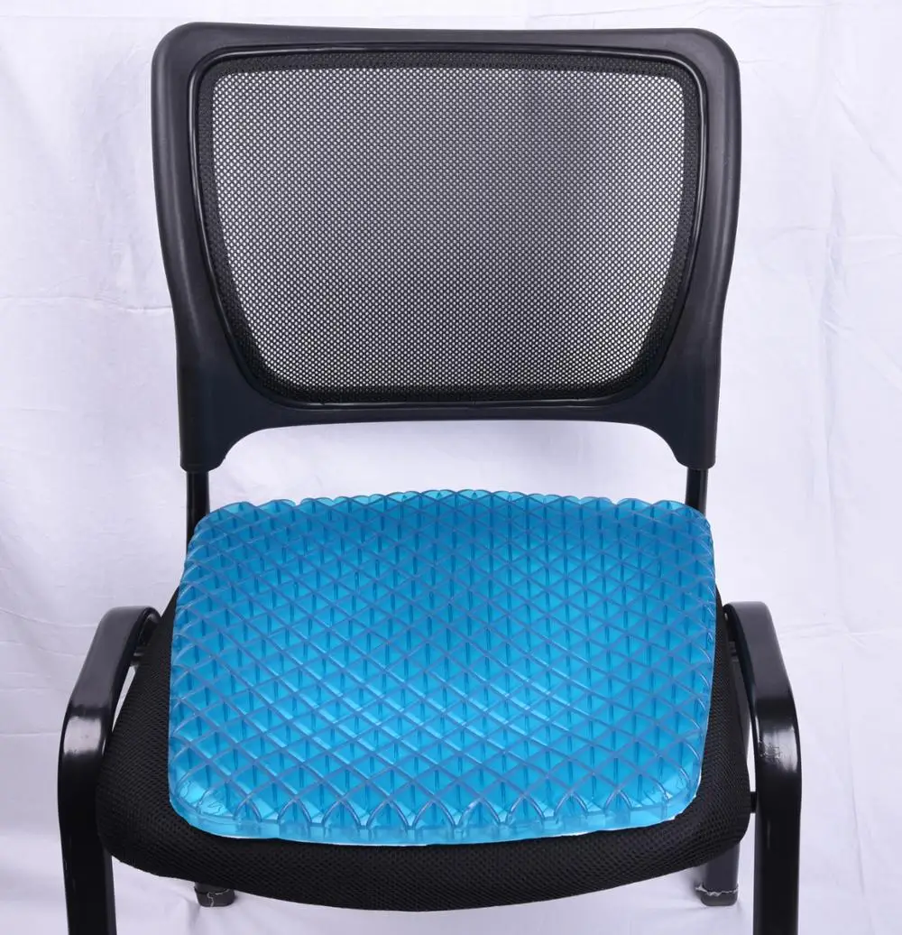 New Products Gel Car Seat Cushion Honeycomb Shape Gel Pad Seat