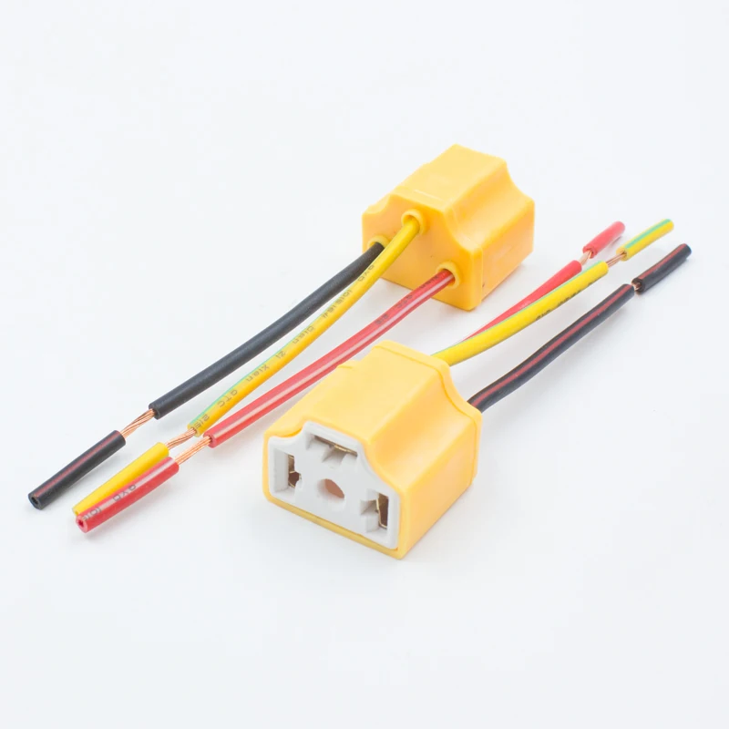 H4 ceramic LED Bulb holder socket wire harness connector 9003 hb2 extension cable harness for H4 led headlight adaptor adapter
H4 ceramic LED Bulb holder socket wire harness connector 9003 hb2 extension cable harness for H4 led headlight adaptor adapter