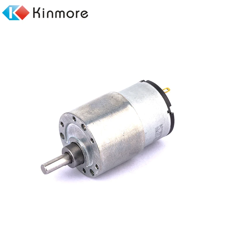 Eccentric shaft output dc gear motor with reduction gear