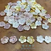 Carved shell beads 12mm loose drilled seashell jewelry carved shell beads