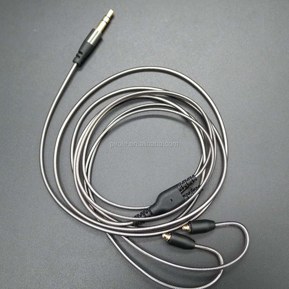 Supper soft mmcx mobile phone earbud cable UE900 SE215 SE425 SE315 earphone replacement cable
Supper soft mmcx mobile phone earbud cable UE900 SE215 SE425 SE315 earphone replacement cable
