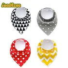 Amazon supply Factory wholesale organic cotton baby bib bandana