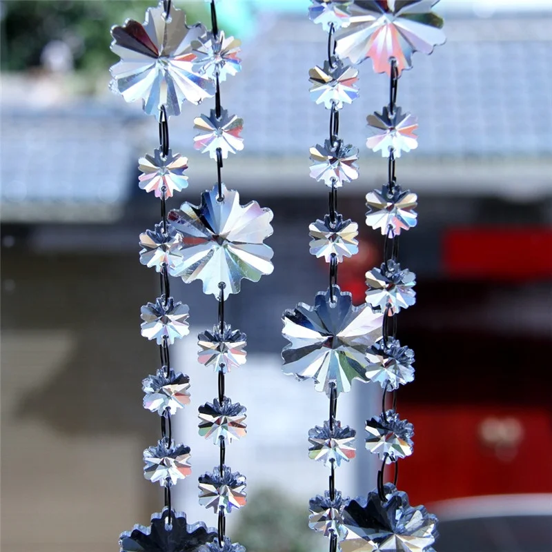 High Quality Clear Crystal Snowflake Garland Strand Bead Chain Diy Curtains Garland Strand Chains For Home Party Decoration
High Quality Clear Crystal Snowflake Garland Strand Bead Chain Diy Curtains Garland Strand Chains For Home Party Decoration