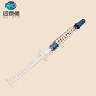 Luer slip 1ml long price glass syringe oem logo distillate cbd