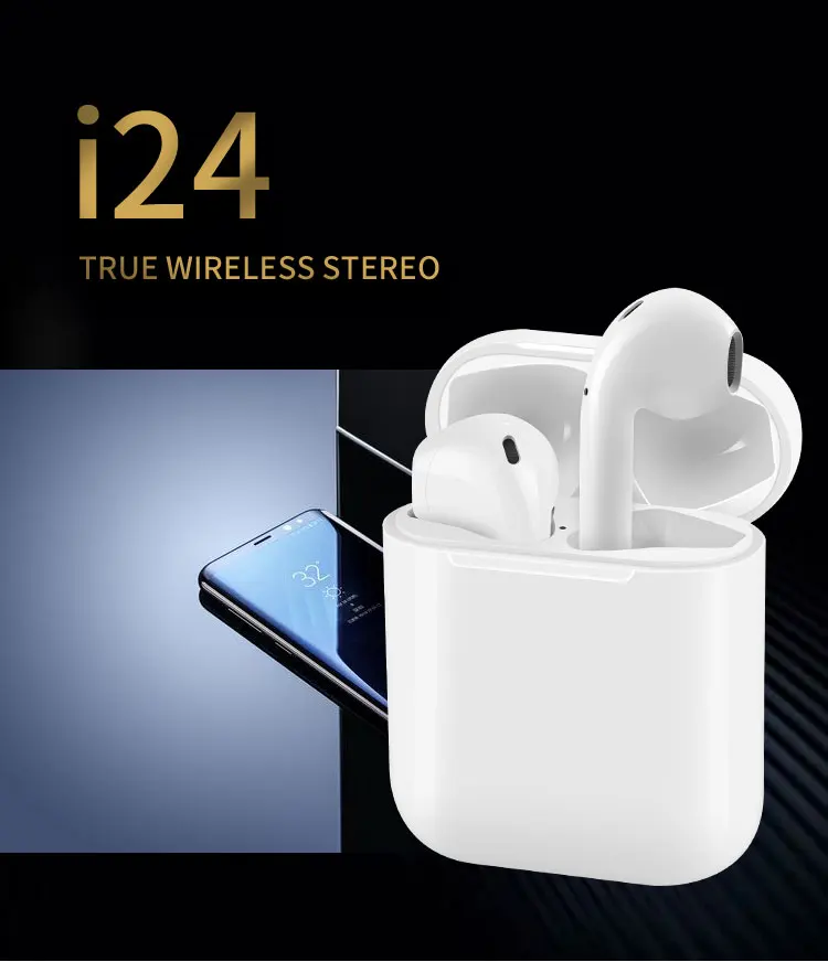 Audifonos Inalambricos tws i12 i24 With Pop-up Features Wireless For Apple Earpods - ANKUX.COM