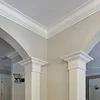 A28040 Luxury House Decorative Mouldings for Mirrors Wall Frame PU Coving Cornice Moulding Ceiling Coving Designs