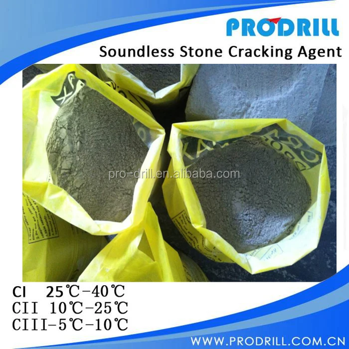 Soundless Cracking Agent ,Non Explosive Demolition Agent, rock Demolition Agent