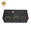 Custom Black Wine Storage Paper Carton Packing Gift Box for black gift wine paper box