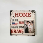 High Quality Customized Metal Photo Frame for Decoration
