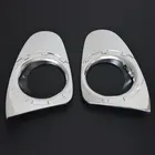 Front Fog Light Cover Chromed ABS Plastic Front Fog Lamp Cover For Fortuner 2016