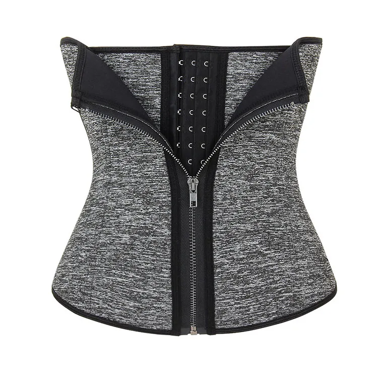 Latest Design Gray Neoprene Zipper 6 Steel Bone 3 Hook Waist Trainer Belt, As shown
Latest Design Gray Neoprene Zipper 6 Steel Bone 3 Hook Waist Trainer Belt, As shown