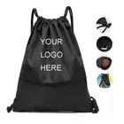 Top selling sport cotton backpack single shoulder backpack string bag